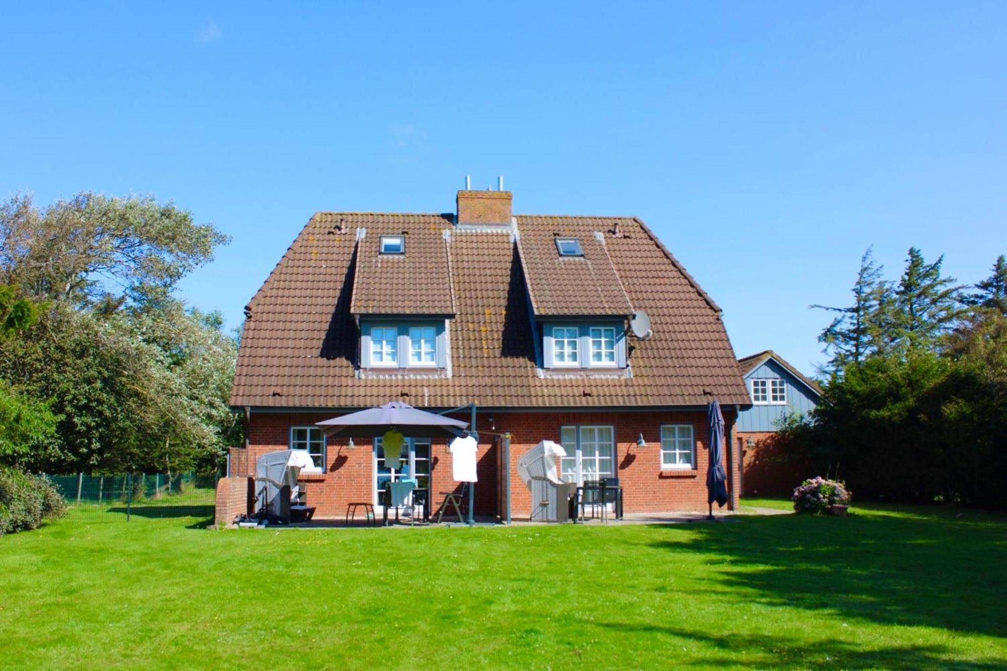 Haus Strandherz Hausteil Backbord Villa Utersum Exteriör bild